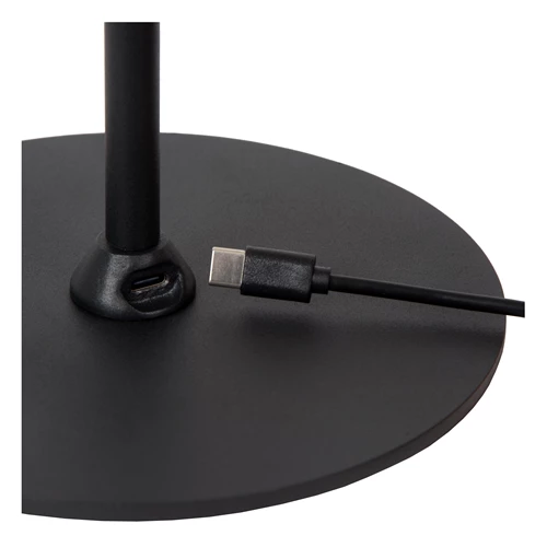 Lucide SKANSKA RECH - wiederaufladbare Schreibtischlampe Innen/Außen - Akku/Batterie - LED Dim. - CCT - 1x3W 3000K/6000K - IP44 - Kaffee - detail 3